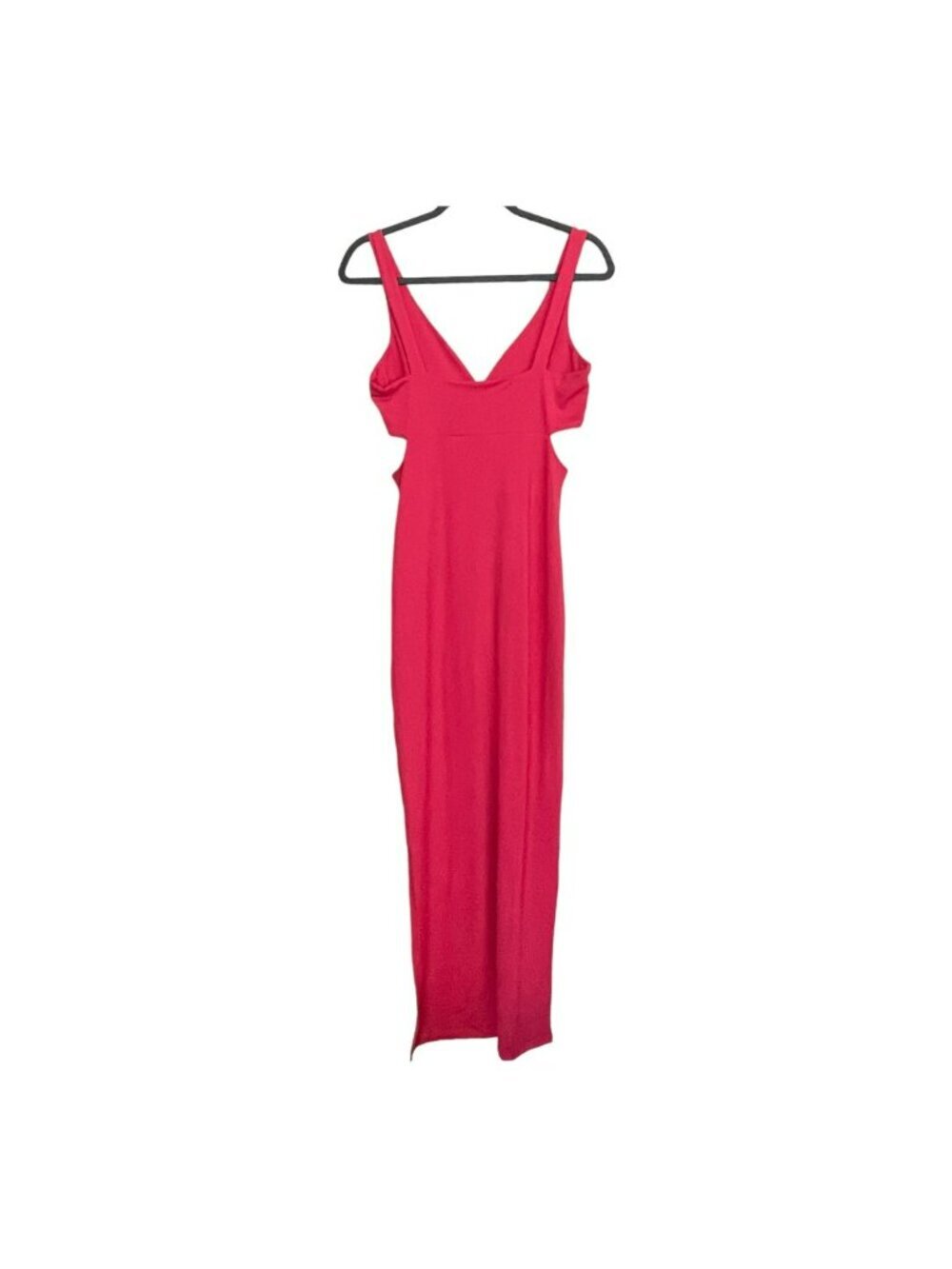 Susana Monaco Side Cut Out Watermelon Maxi Dress Size Medium NWT - Picture 7 of 8